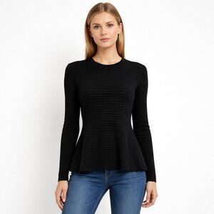 Alexander Wang Chenille peplum top. Size small.